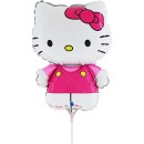 Hello Kitty Fuxia mini foil balloon 35 cm (WP)