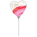 Love I love You foil balloon 22 cm