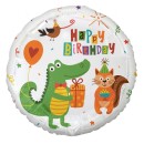 Happy Birthday Crocodile Crocodile Happy Birthday foil balloon 36 cm