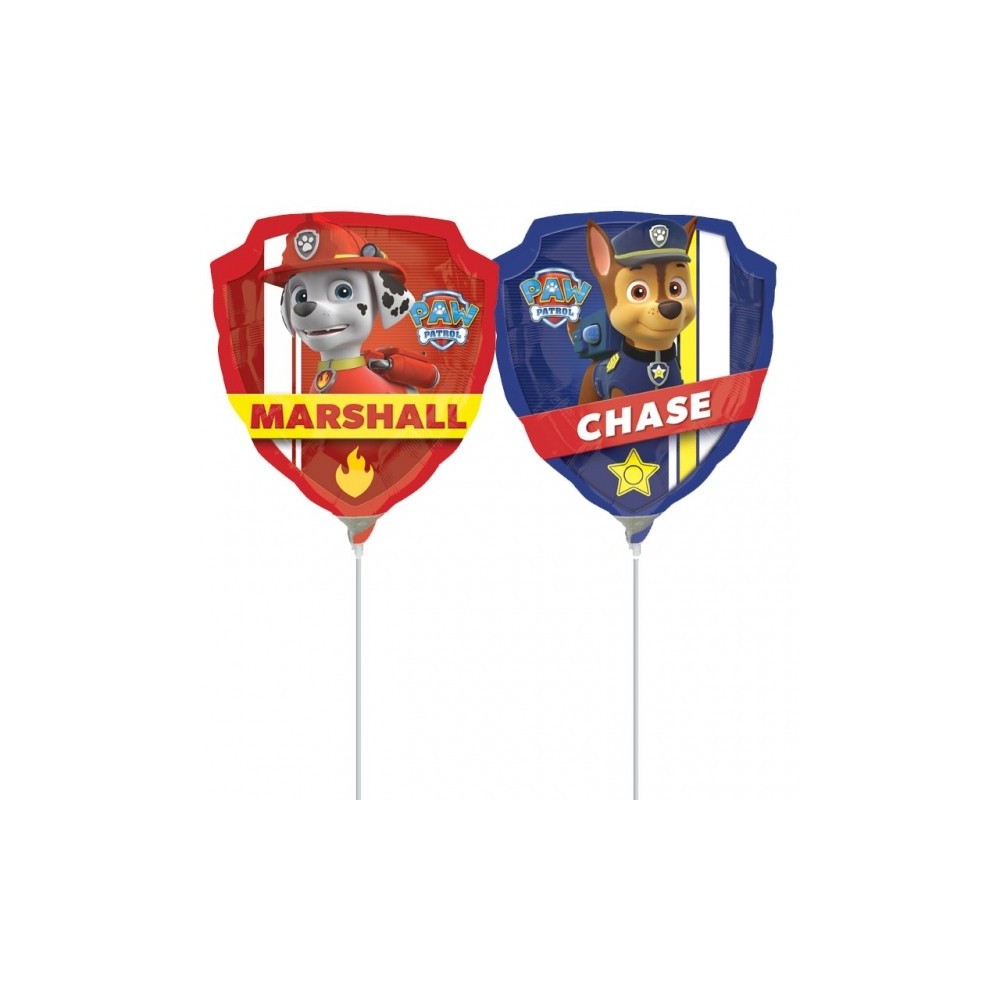 Paw Patrol mini foil balloon 22 cm (WP)