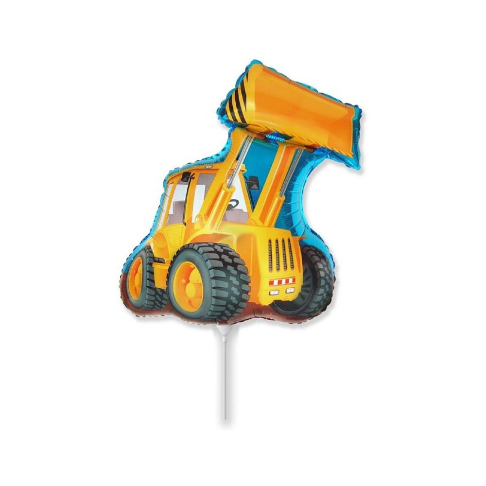 Vehicle Excavator Excavator Foil Balloon 36 cm (WP)