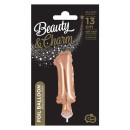 Number Rose Gold Number 1 foil balloon for cake 13 cm