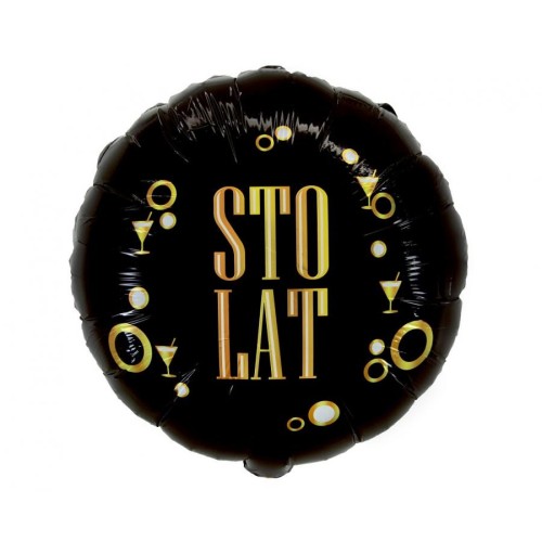 Happy Birthday B&C Sto Lat foil balloon 36 cm