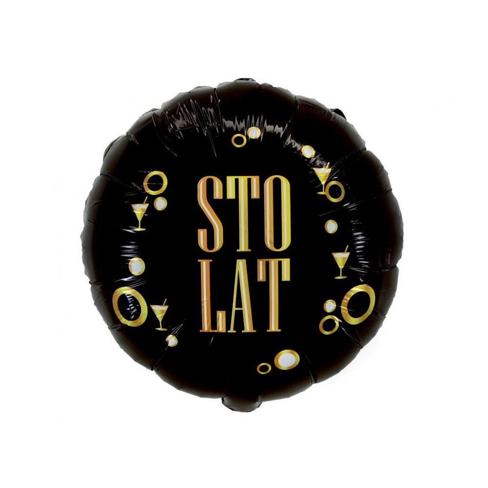 Happy Birthday B&C Sto Lat foil balloon 36 cm