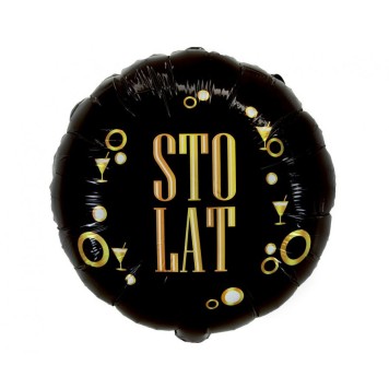 Happy Birthday B&C Sto Lat foil balloon 36 cm