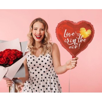 Love Love Is In The Air foil balloon 37 cm