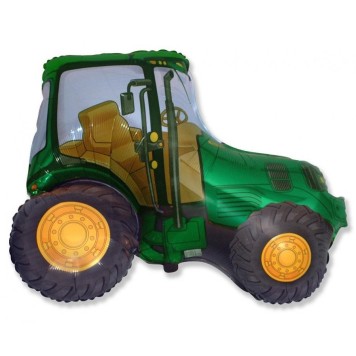 Tractor Tractor Green, foil balloon 36 cm (WP)