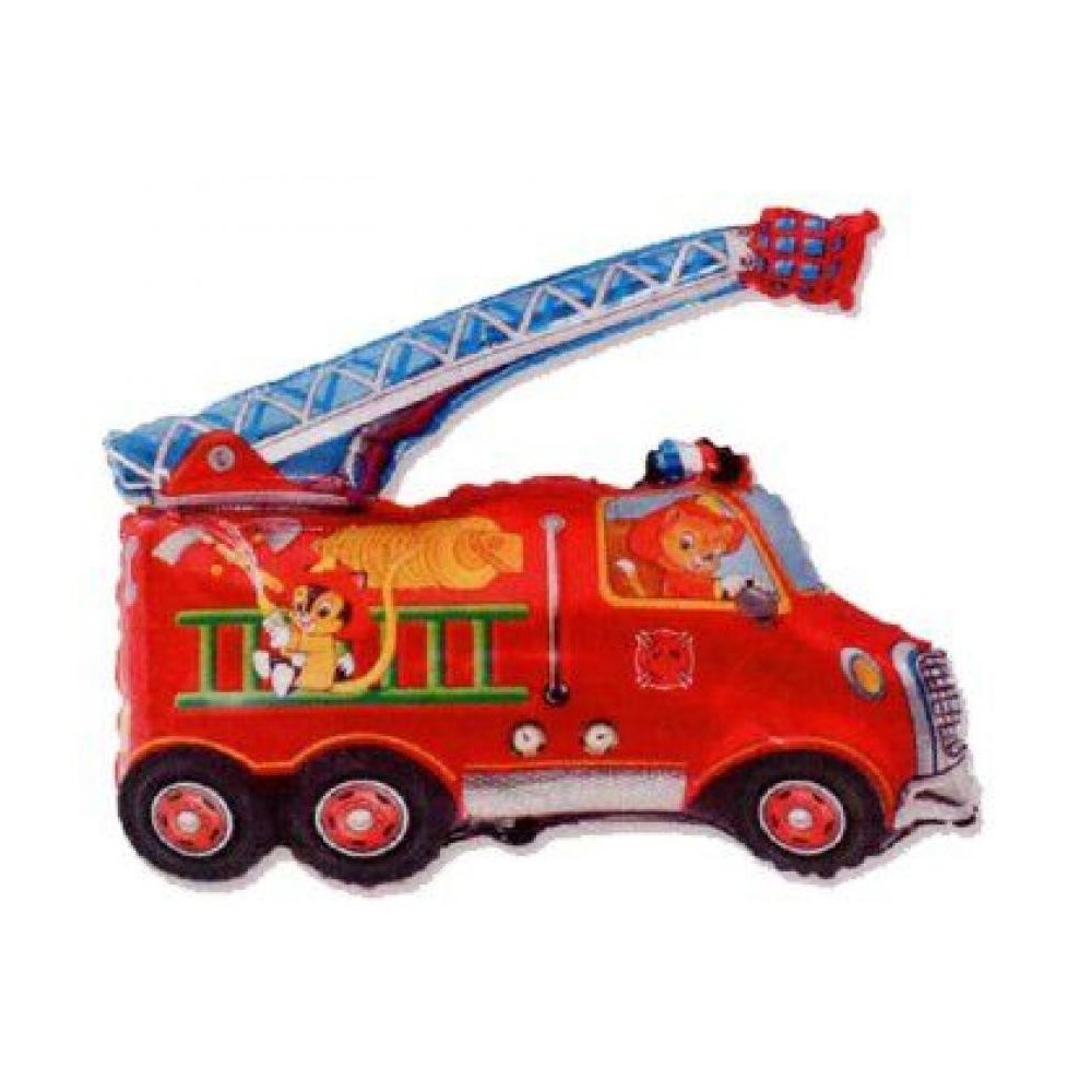 Fire Truck Fire Car foil balloon 36 cm (WP)