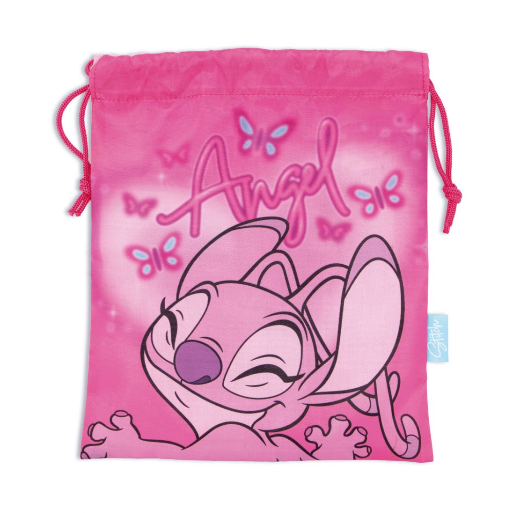Disney Lilo and Stitch Pink Angel lunch bag 26,5 cm