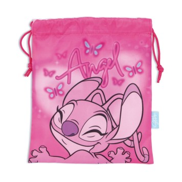Disney Lilo and Stitch Pink Angel lunch bag 26,5 cm
