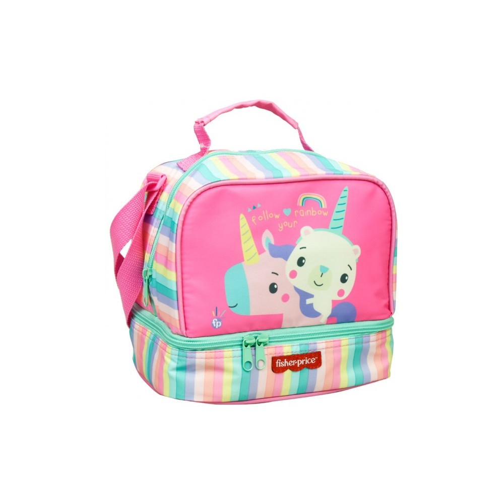 Fisher-Price Animals Unicorn thermal lunch bag 21 cm