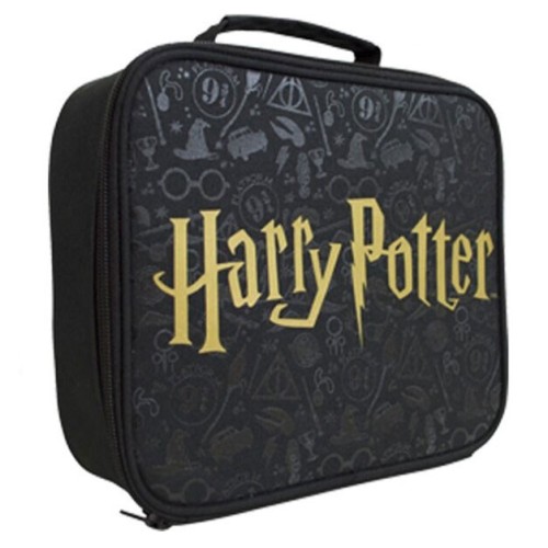 Harry Potter Black thermo lunch bag, cooler bag 23 cm