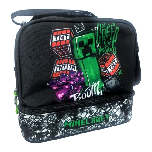 Minecraft Metro Art thermo lunch bag 21 cm