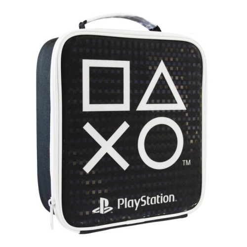 PlayStation Black Thermal lunch bag, cooler bag 23 cm