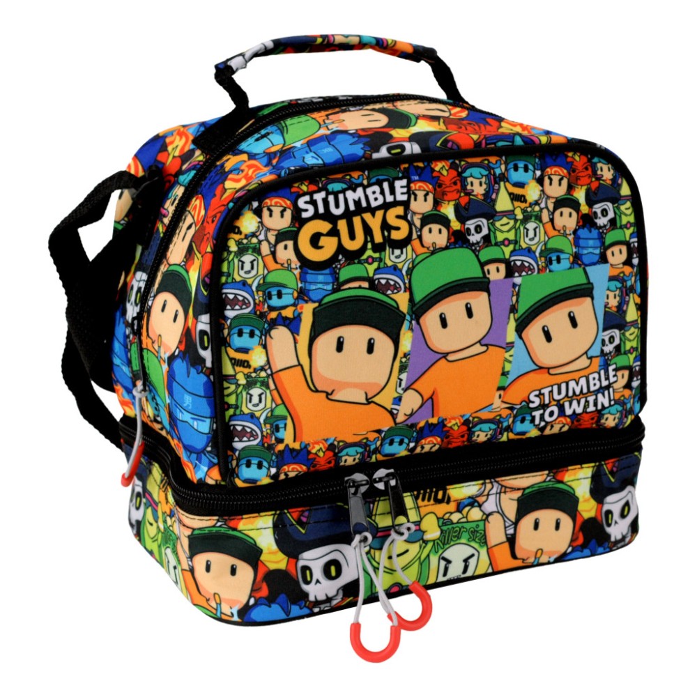 Stumble Guys Race thermo lunch bag 21 cm