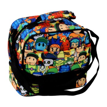 Stumble Guys Race thermo lunch bag 21 cm