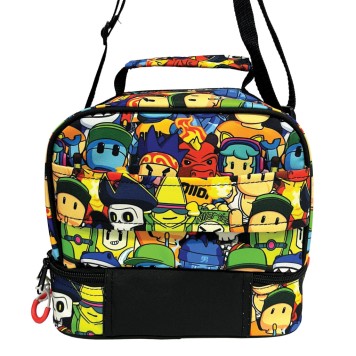 Stumble Guys Race thermo lunch bag 21 cm