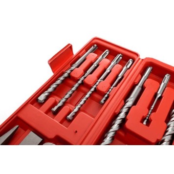 Zestaw 9 wierteł S4 + 3 dłuta SDS+ KD10206