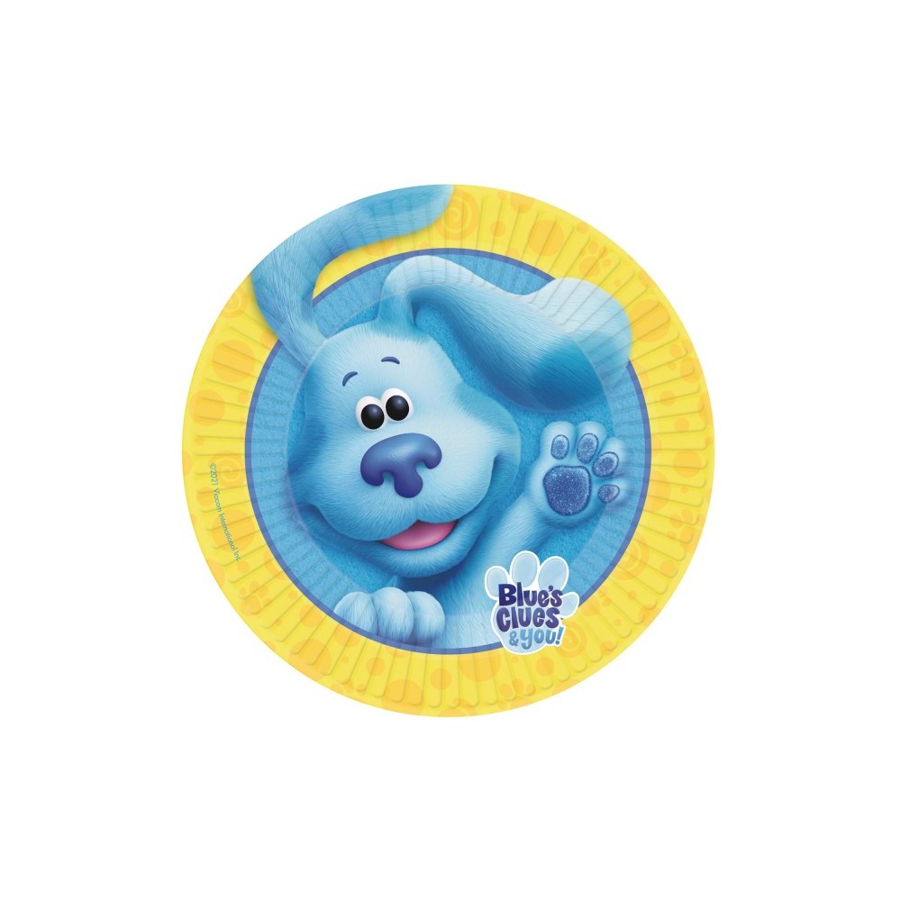 Blue's Clues Fun paper plate 8 pcs 23 cm