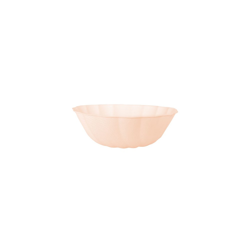 Colour Vert Decor Peach Deep Plate Set of 6 - 14.8 cm
