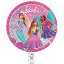 Barbie Fantasy paper plate 8 pcs 23 cm FSC