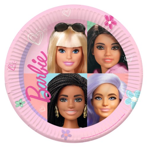 Barbie Sweet Life paper plate 8 pcs 23 cm