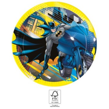 Batman Rogue Rage paper plate 8 pcs 23 cm FSC