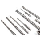 Zestaw 9 wierteł S4 + 3 dłuta SDS+ KD10206