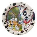 Disney 101 Dalmatians Play paper plate 8 pcs 23 cm