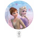 Disney Frozen Wind  paper plate 8 pcs 20 cm FSC