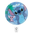 Disney Lilo and Stitch Angel paper plate 8 pcs 20 cm FSC