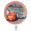 Disney Cars Arena Race paper plate set 8 pieces 20 cm FSC