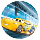 Disney Cars Victory Is Mine paper plate 8 pcs 20 cm FSC
