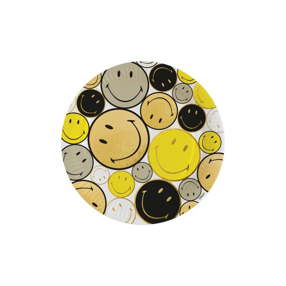 Emoji  Smiley Originals paper plate 8 pcs 23 cm