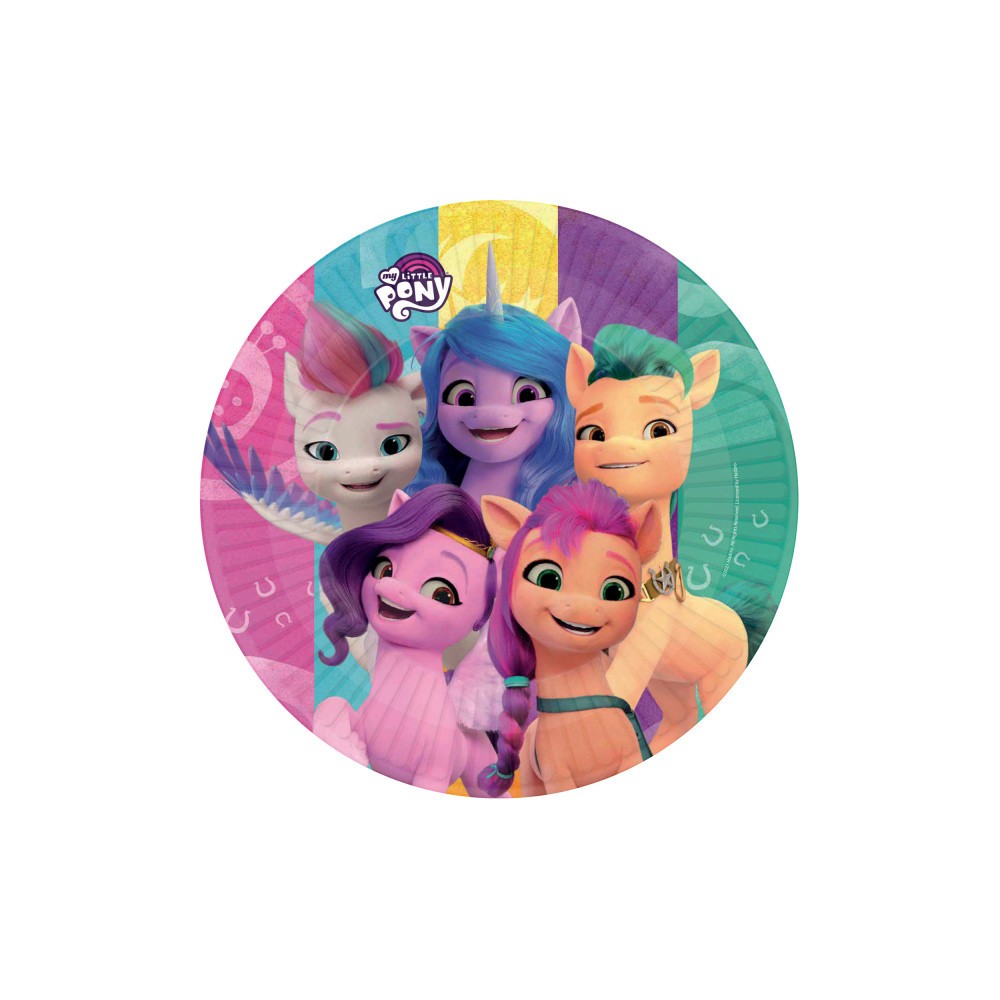 My Little Pony New Generation 23 cm paper plate set of 8
