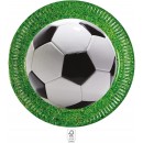 Football Soccer Field paper plate 8 pcs 23 cm FSC