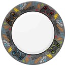 Gamer Joystick paper plate 8 pcs 22.7 cm