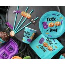 Halloween Boo paper plate set of 6, 18 cm