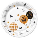 Halloween Scary Balloons Paper plate 8 pcs 22.7 cm