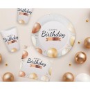 Happy Birthday Balloon Happy Birthday paper plate set of 6 - 18 cm