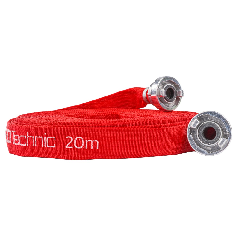 WĄŻ STRAŻACKI PARCIANY DO BRUDNEJ WODY SZAMBA SZYBKOZŁĄCZKA 1" 20M 8 BAR  RTWS0065