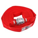 WĄŻ STRAŻACKI PARCIANY DO BRUDNEJ WODY SZAMBA SZYBKOZŁĄCZKA 1" 20M 8 BAR  RTWS0065