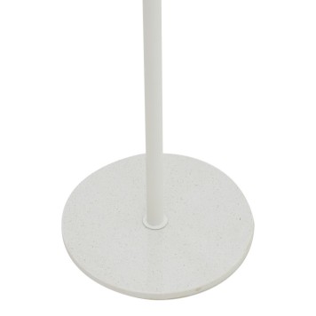 Porte manteau métal blanc 30x30x168 cm
