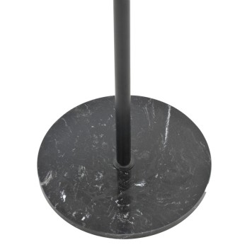Porte manteau métal noir 30x30x173 cm
