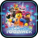 Lego Movie adventure paper plate 8 pcs 23 cm