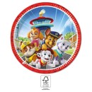 Paw Patrol Rescue Heroes paper plate 8 pcs 23 cm FSC