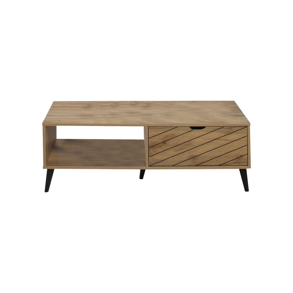 Thelma pakoworld sonoma melamine coffee table 120x60x41.6cm Thelma pakoworld sonoma melamine coffee table 120x60x41.6cm