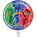 PJ Masks Trio paper plate 8 pcs 23 cm FSC