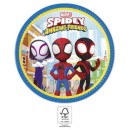 Spiderman Spidey 8 pcs 23 cm Paper Plate FSC