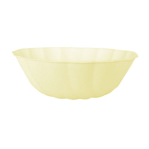 Colour Vert Decor Yellow Deep Plate Set of 6, 14.8 cm